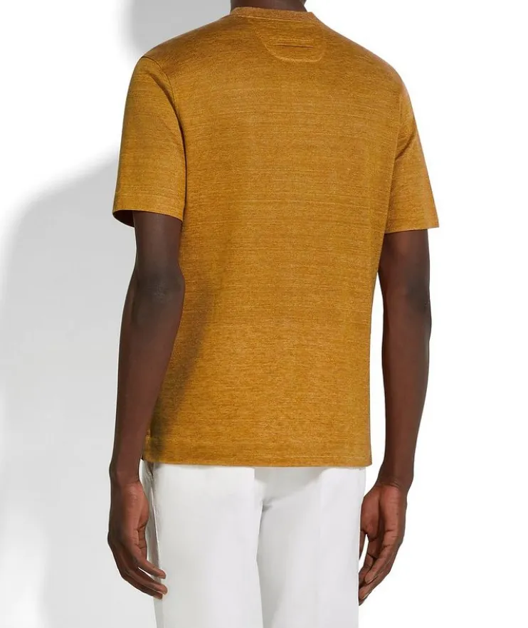 Oasi Lino Crewneck T-Shirt