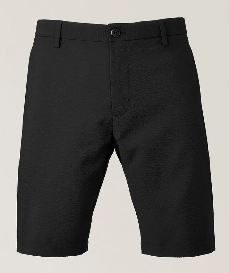 Oasis Satellite Seersucker Bermuda Shorts