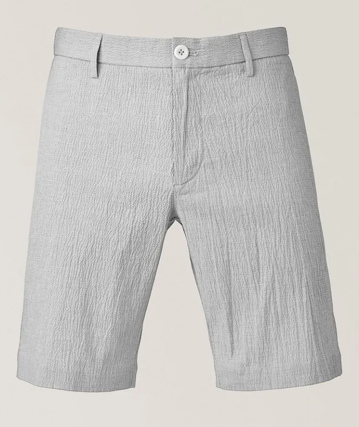 Oasis Supernatural Seersucker Bermuda Shorts