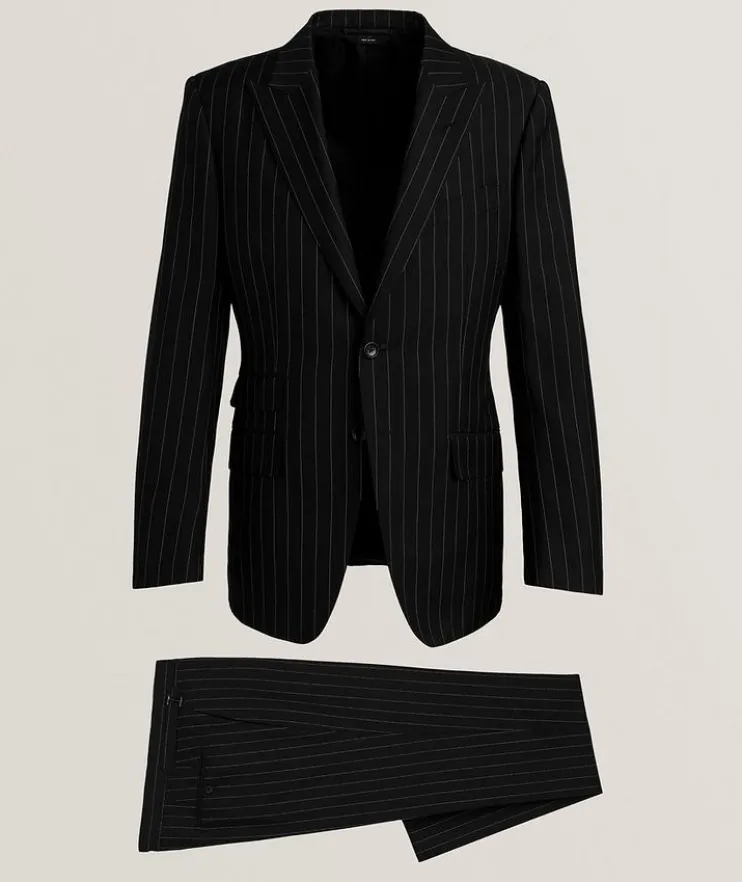 O'Connor Stripe Wool-Mohair Suit