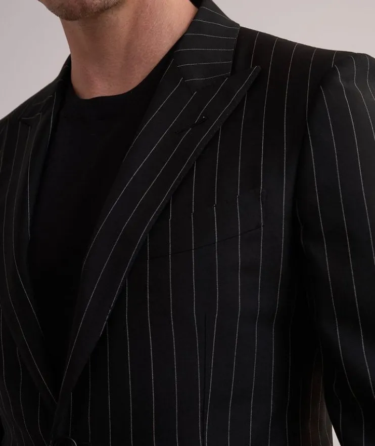 O'Connor Stripe Wool-Mohair Suit