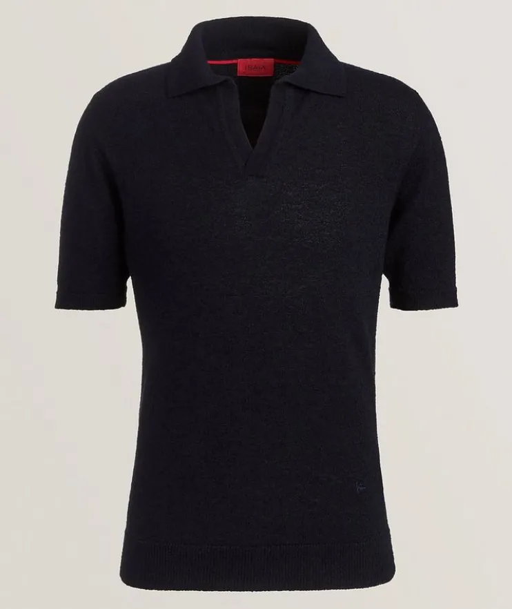 Open Collar Polo