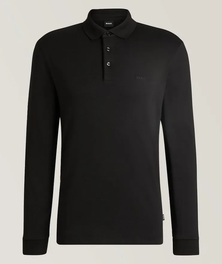 Organic Cotton Embroidered Logo Polo