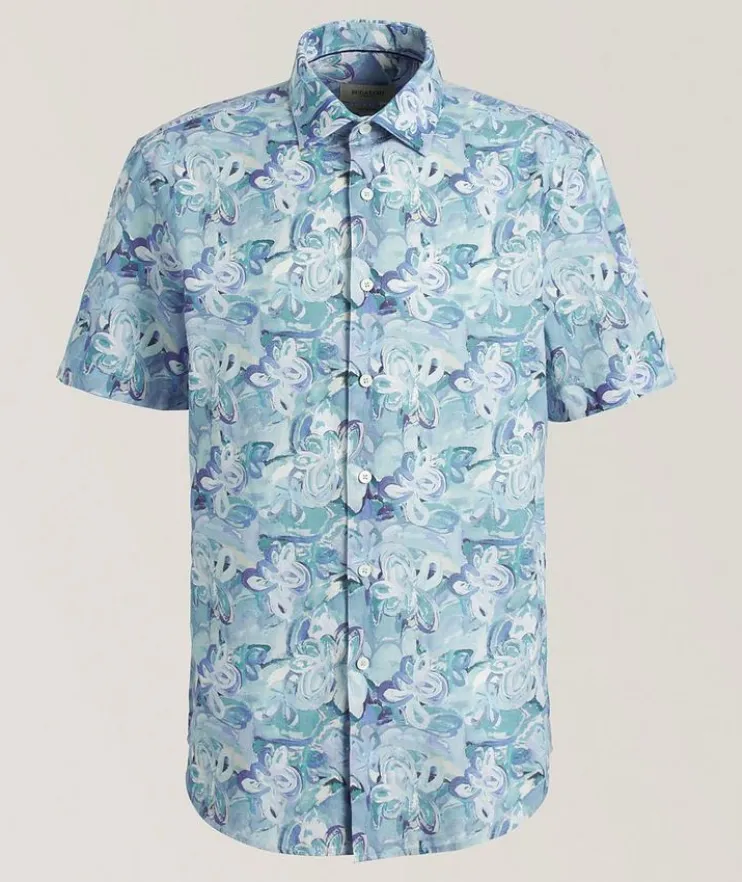 Orson Floral Cotton-Linen Shirt