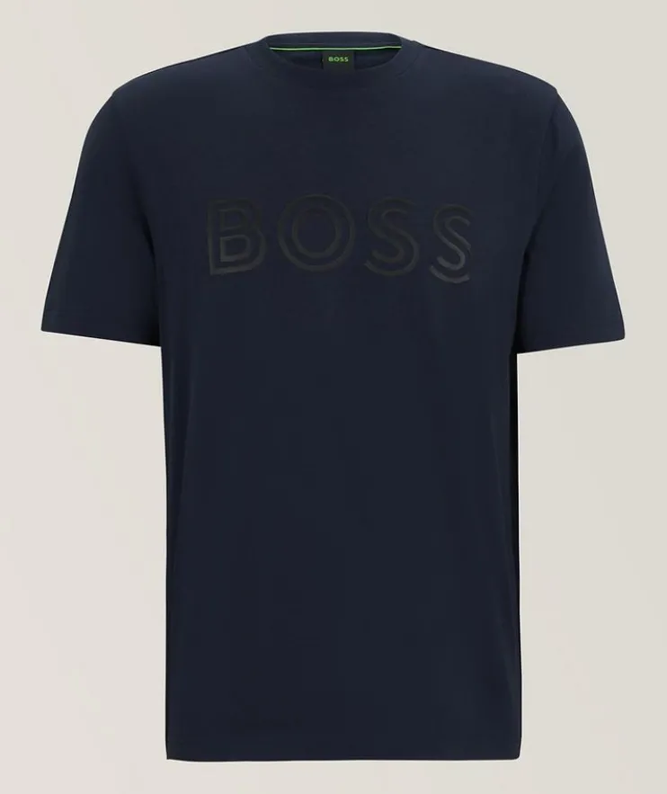 Oversized Logo Cotton-Jersey T-Shirt