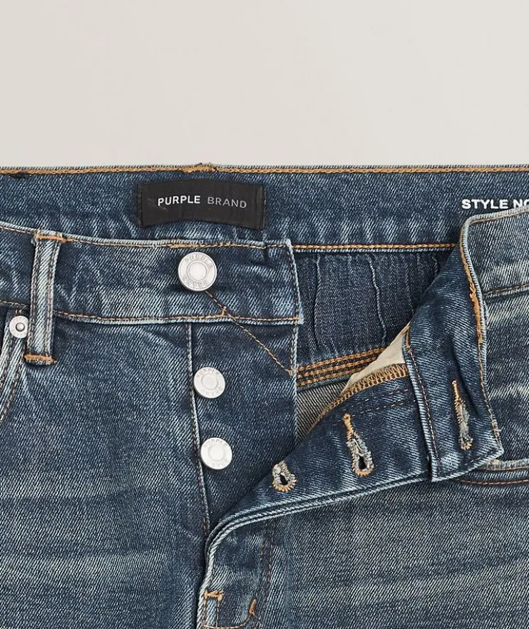 P001 Coated Skinny Jeans