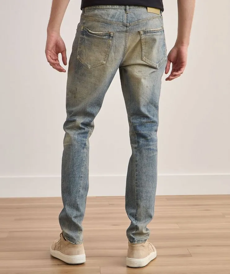 P001 Cyanine Jewel Skinny Jeans