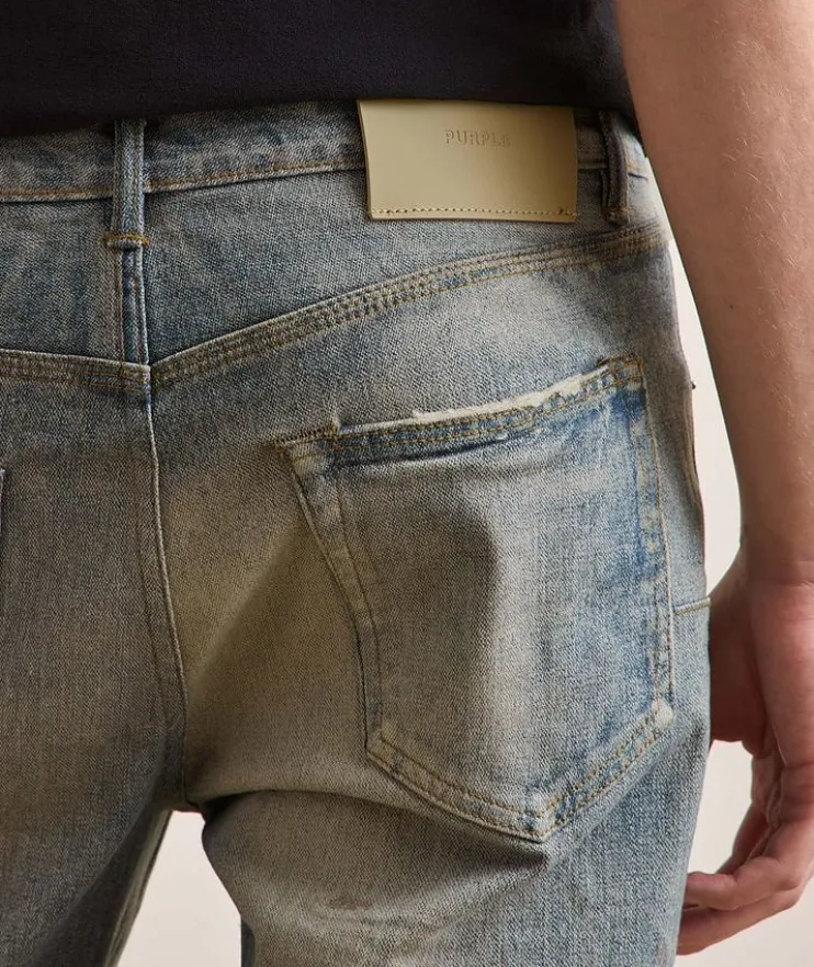 P001 Cyanine Jewel Skinny Jeans