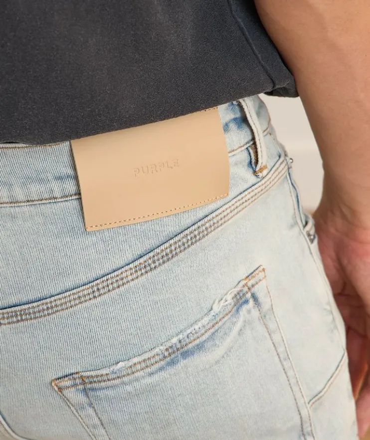 P001 Faded Distressed Skinny Jeans