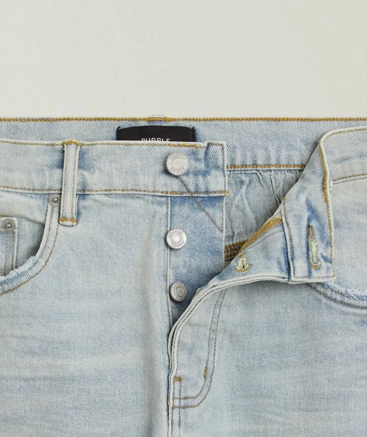 P001 Faded Distressed Skinny Jeans