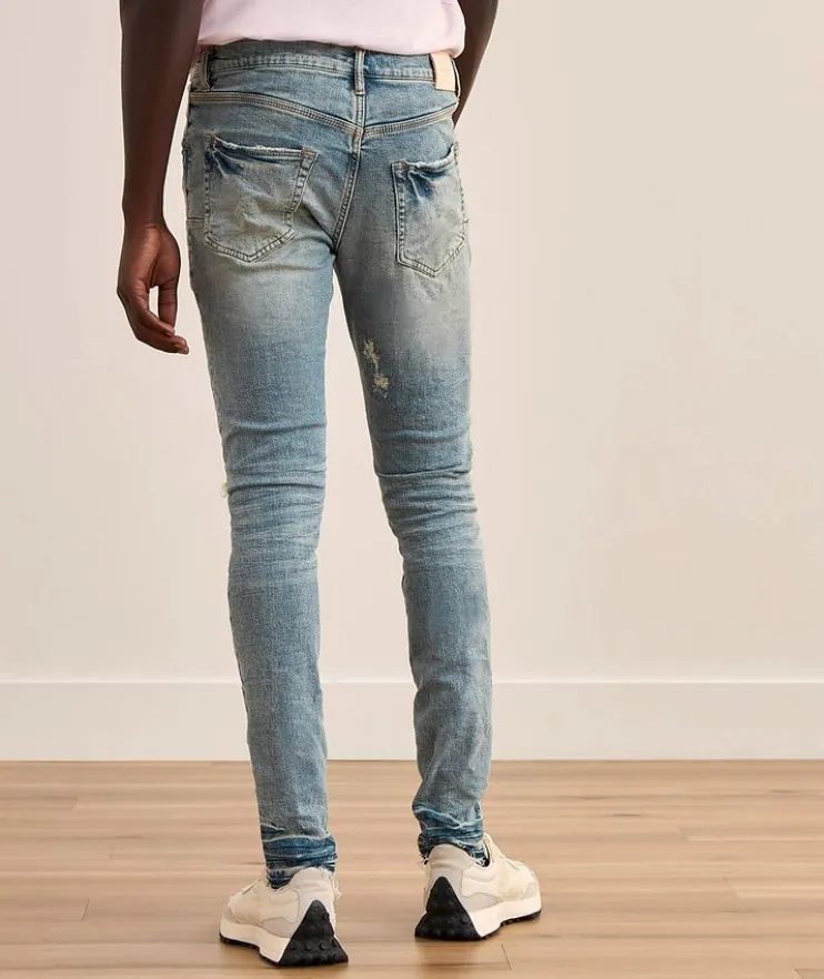 P001 Light Vintage Skinny Jeans