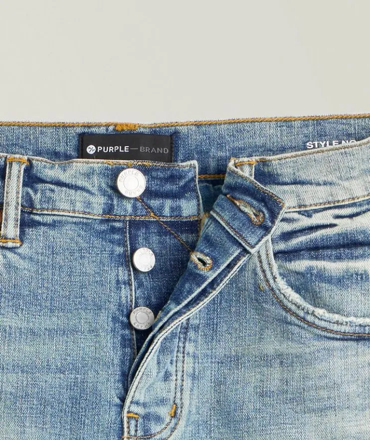 P001 Light Vintage Skinny Jeans