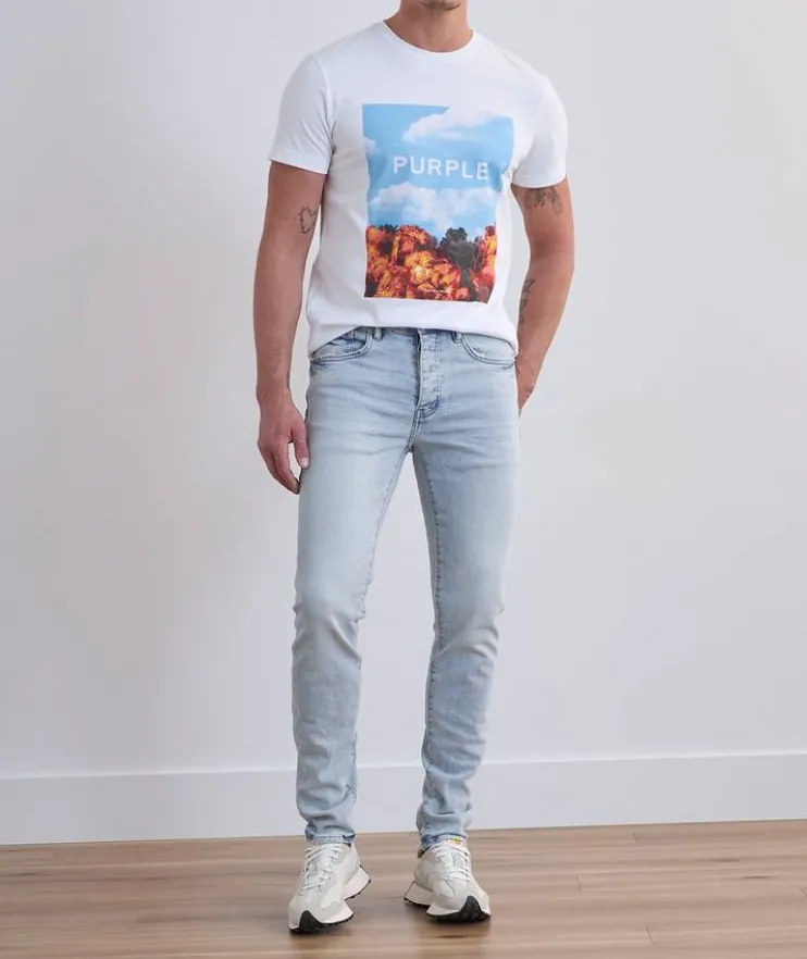 P001 Stretch-Cotton Skinny Jeans