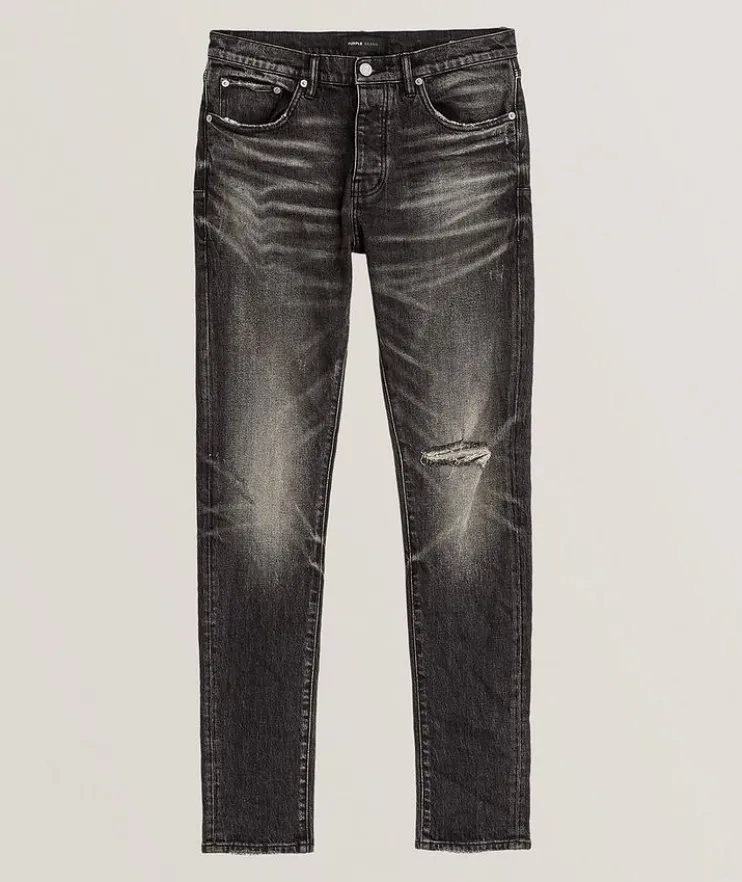 P001 2-Year Worn Distressed Jeans