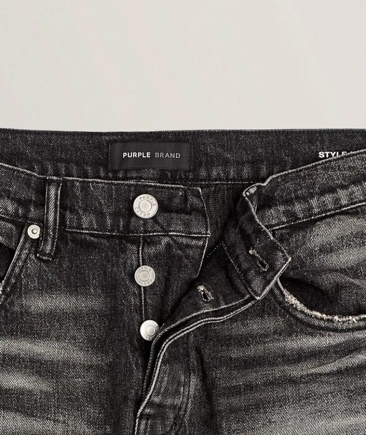 P001 2-Year Worn Distressed Jeans