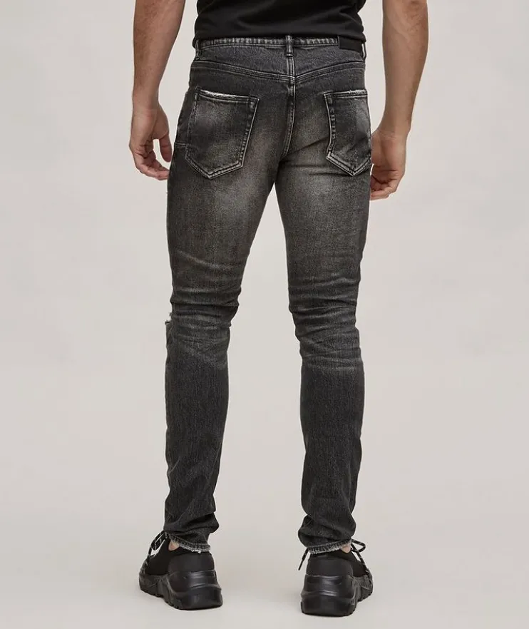 P001 2-Year Worn Distressed Jeans