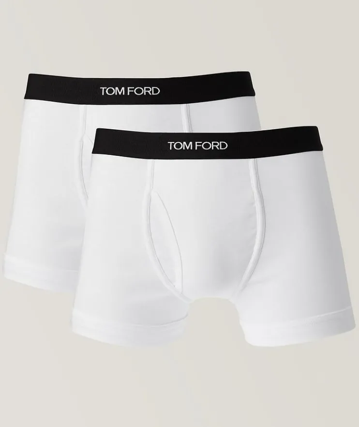 2-pack Stretch-Cotton Boxer Briefs