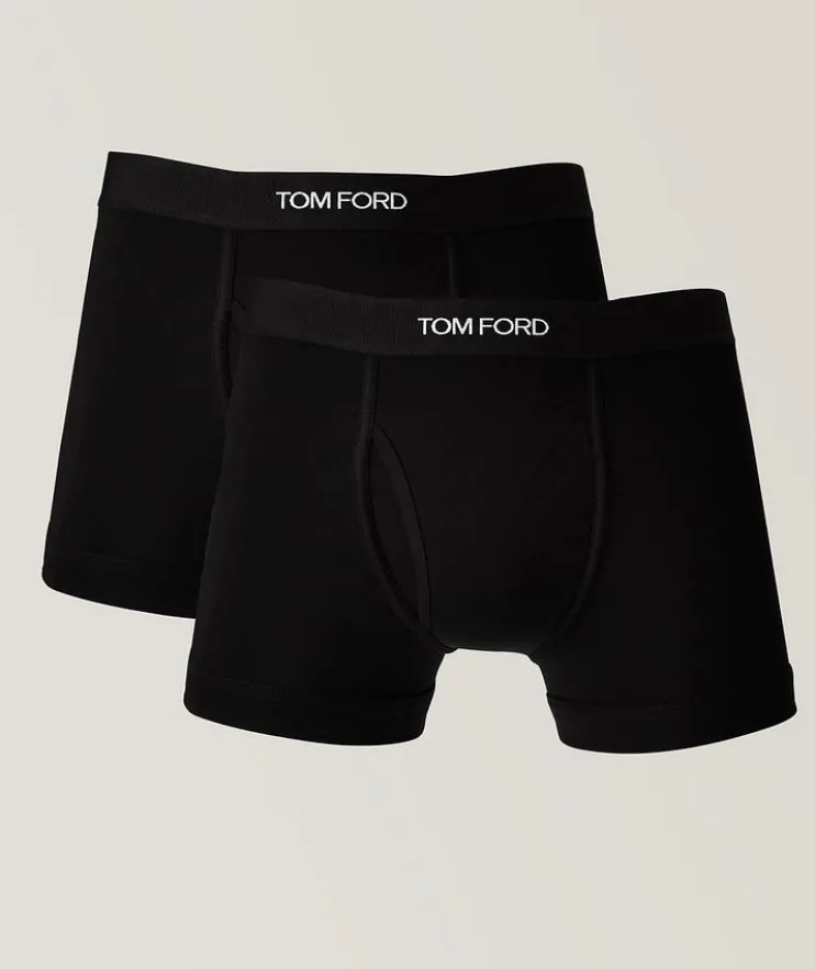 2-pack Stretch-Cotton Boxer Briefs