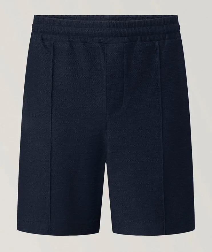 Paco Textured Cotton Shorts