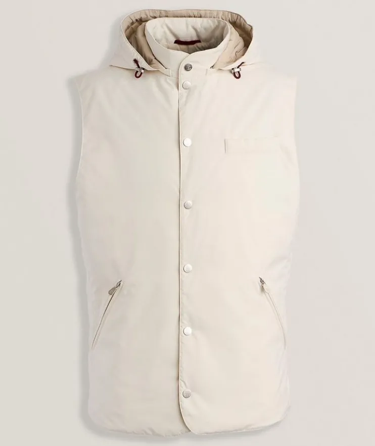 Padded Hooded Vest