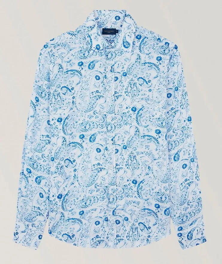 Paisley Linen Shirt