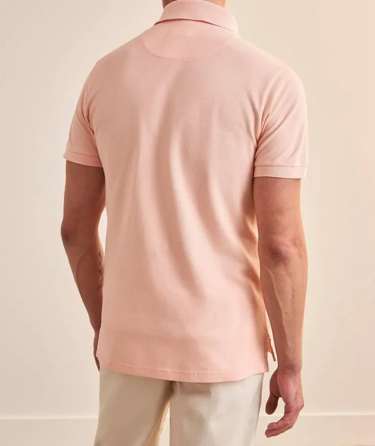 Paisley Placket Cotton Polo