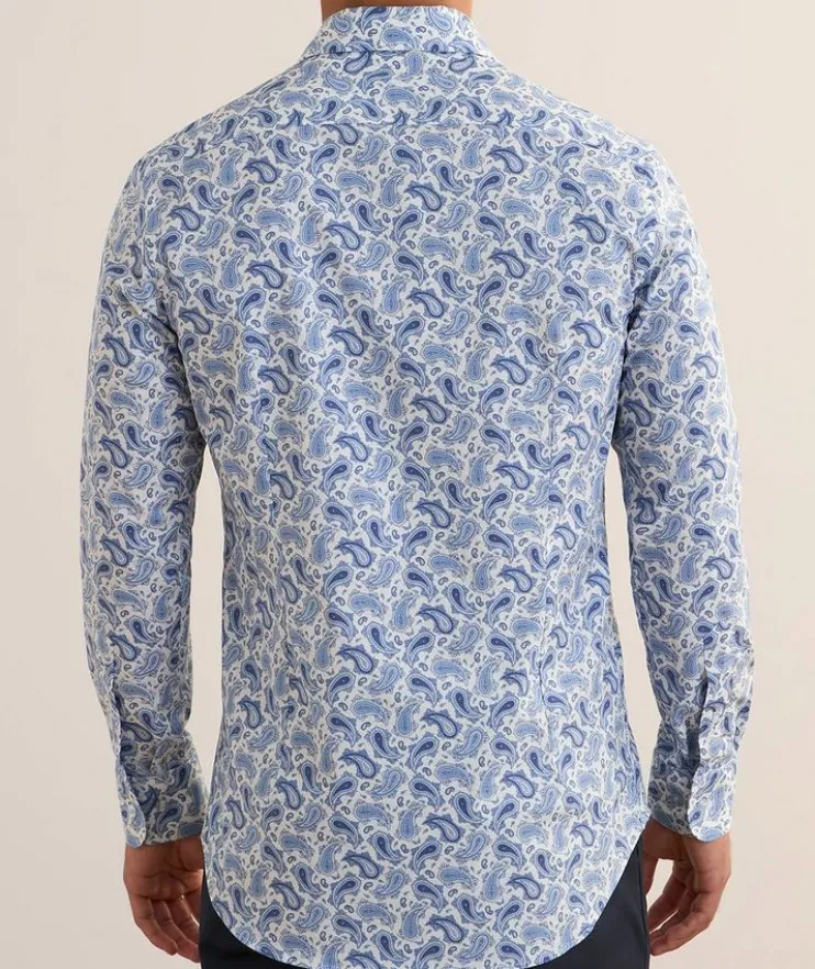 Paisley Stretch-Cotton Shirt