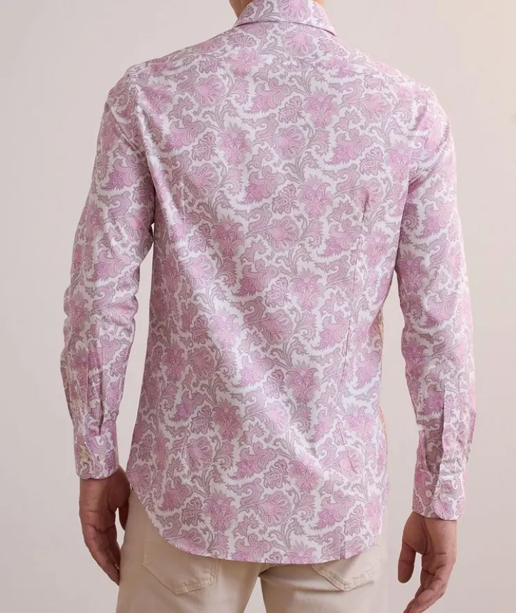 Paisley Stretch-Cotton Shirt