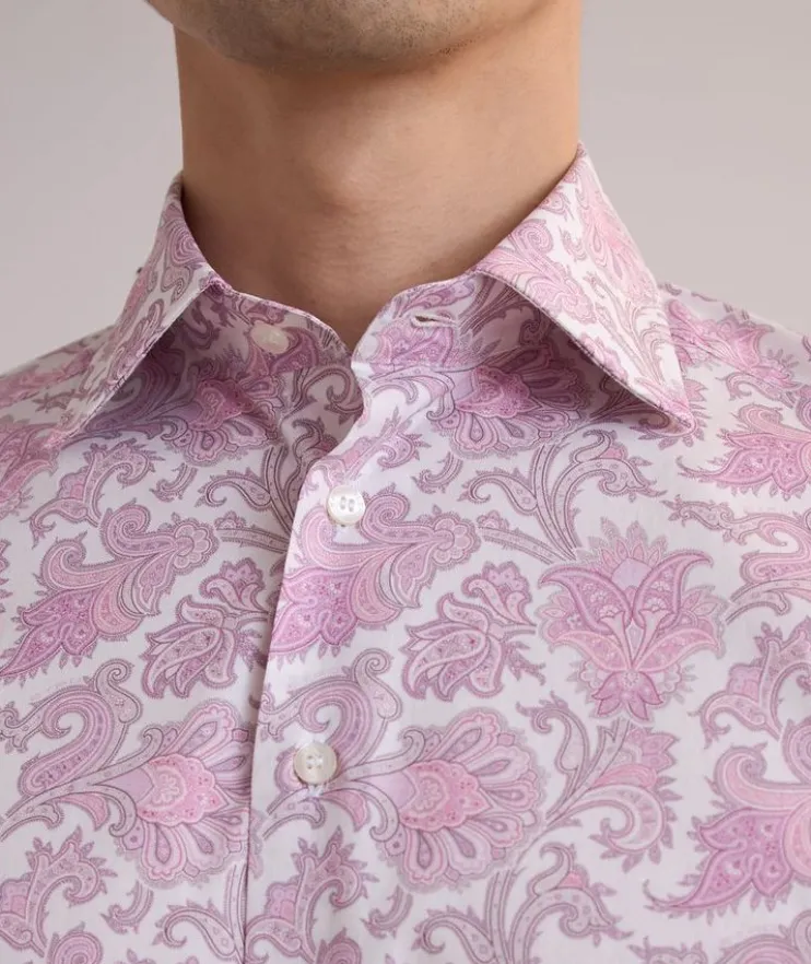 Paisley Stretch-Cotton Shirt
