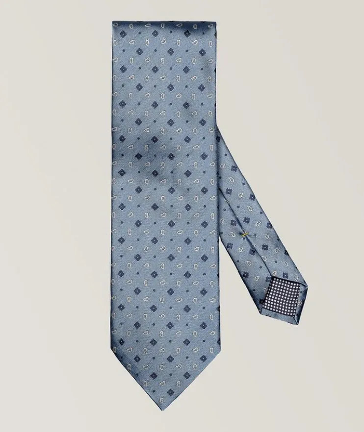 Paisley Woven Silk Tie