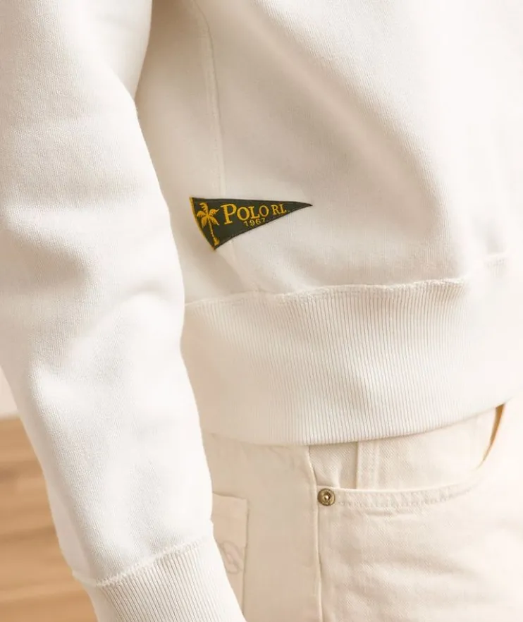 Palm Tree Cotton-Blend Sweatshirt