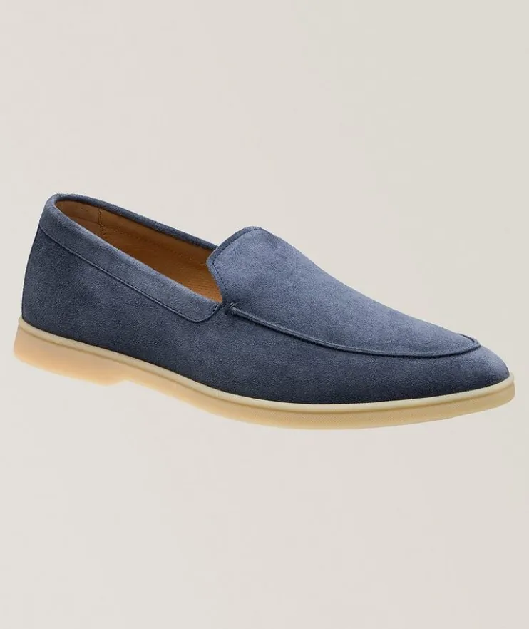 Panarea Suede Loafers