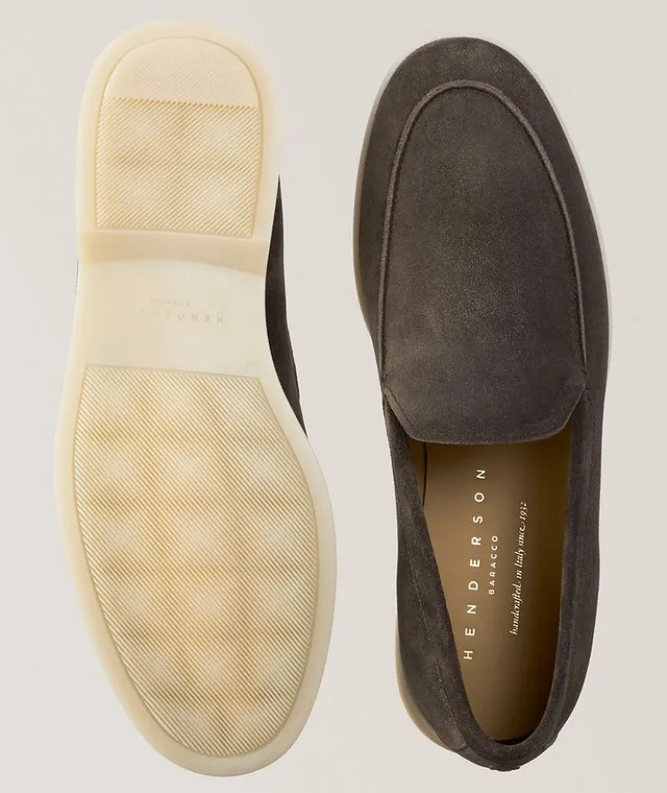 Panarea Vintage Suede Loafers