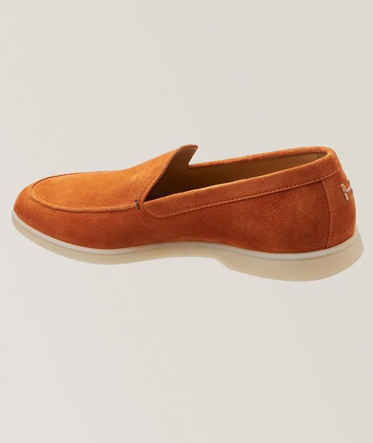 Panarea Vintage Suede Loafers