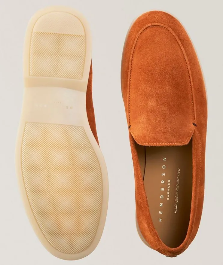 Panarea Vintage Suede Loafers