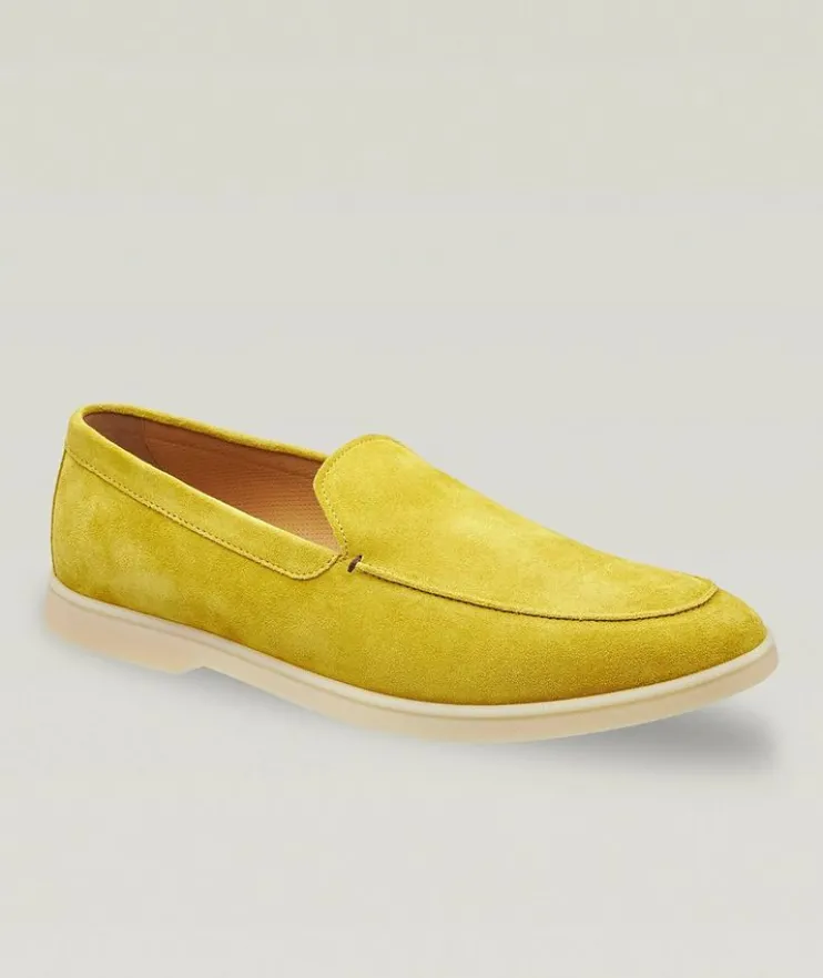 Panarea Vintage Suede Loafers