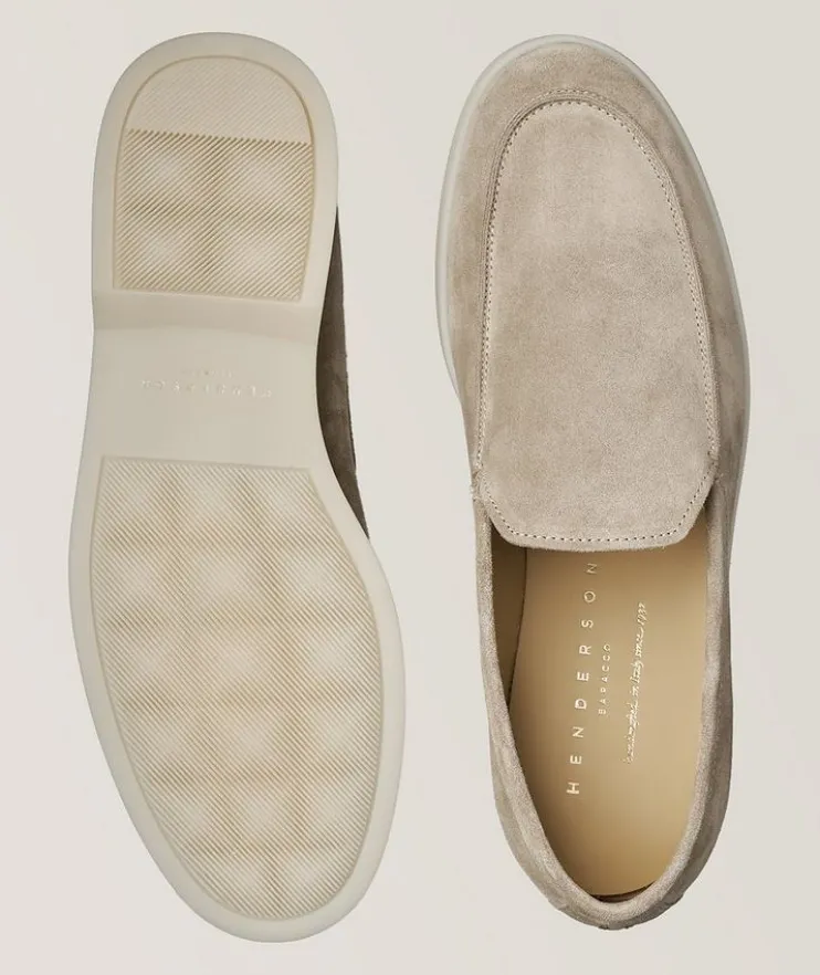 Panarea Vintage Suede Loafers