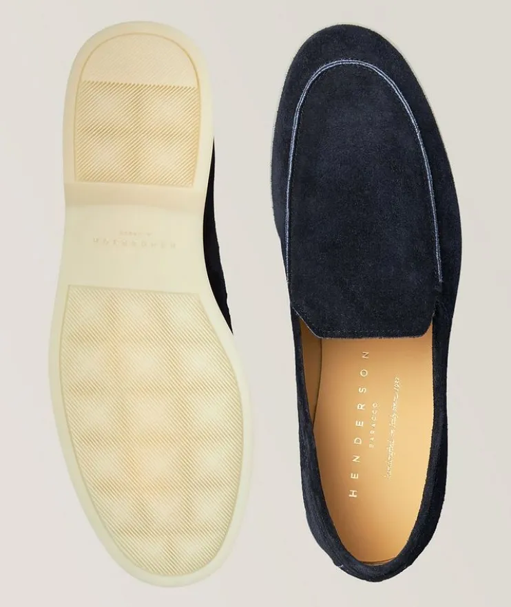 Panarea Vintage Suede Loafers