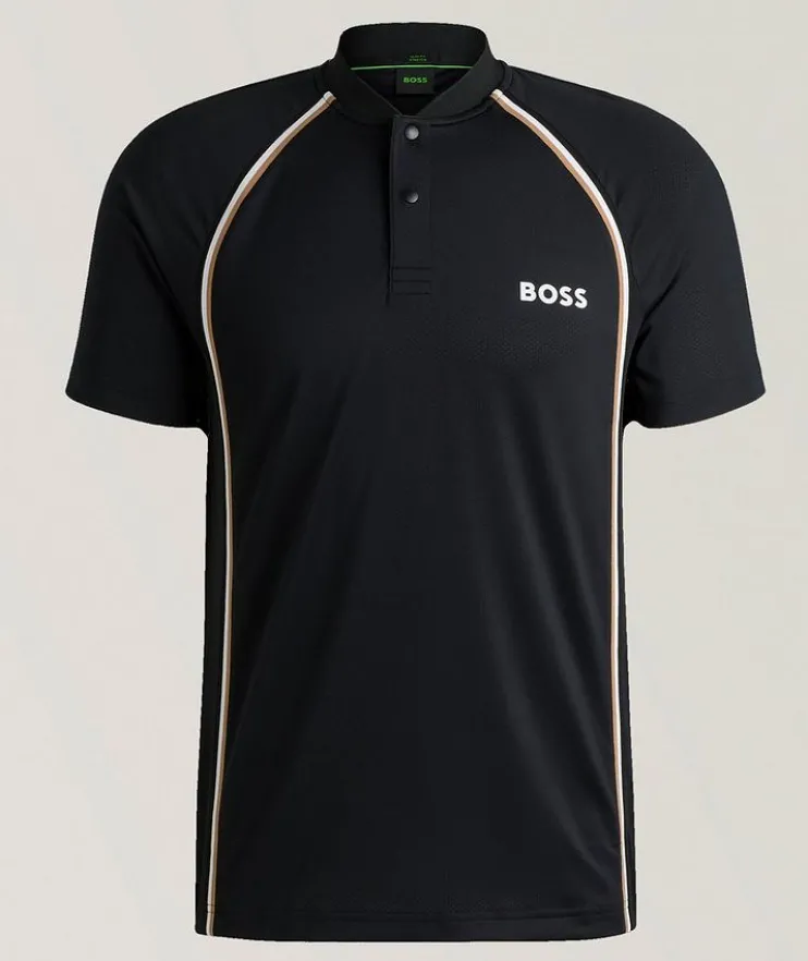 Pariq Stretch-Mesh Tennis Polo