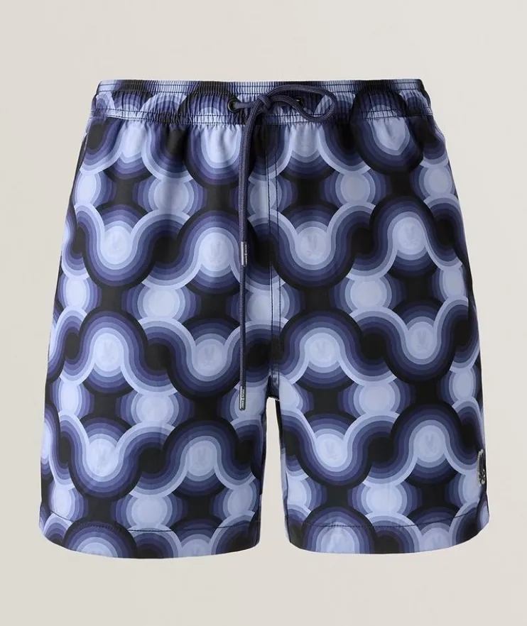 Paros Printed Swim Trunks