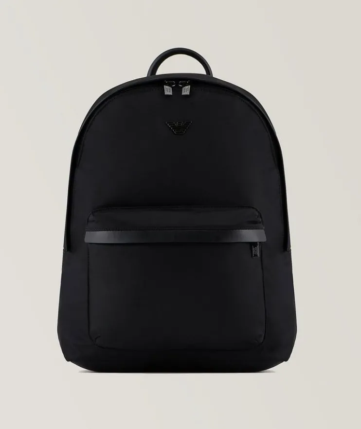 Patch Logo Nylon Backpack