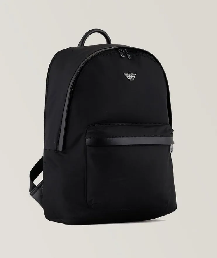 Patch Logo Nylon Backpack