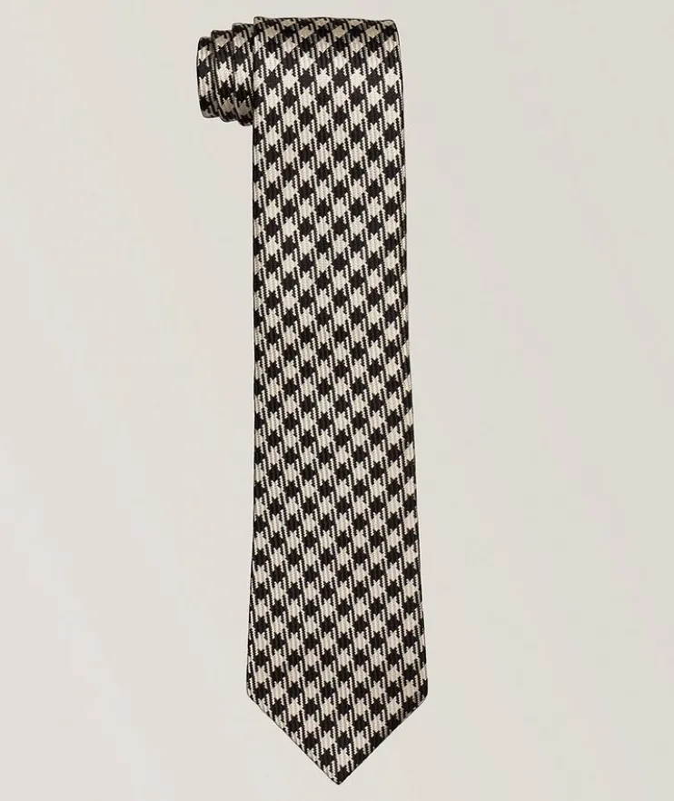 Patterned Silk Tie
