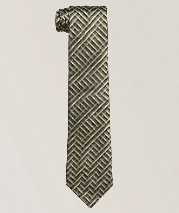 Patterned Silk Tie