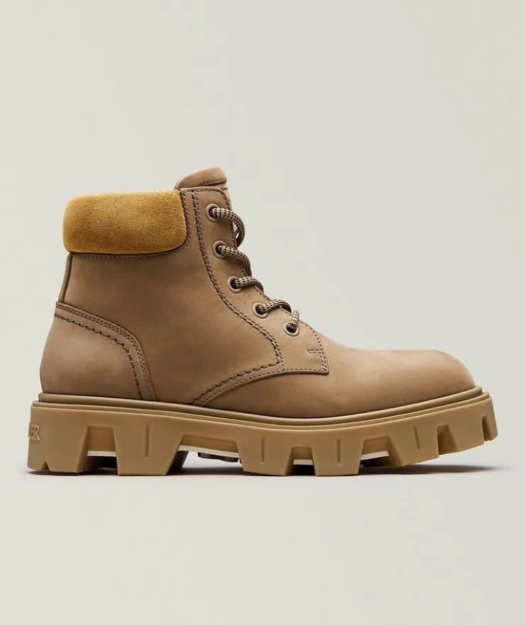 Peak City Nubuck-Suede Lace-Up Boots