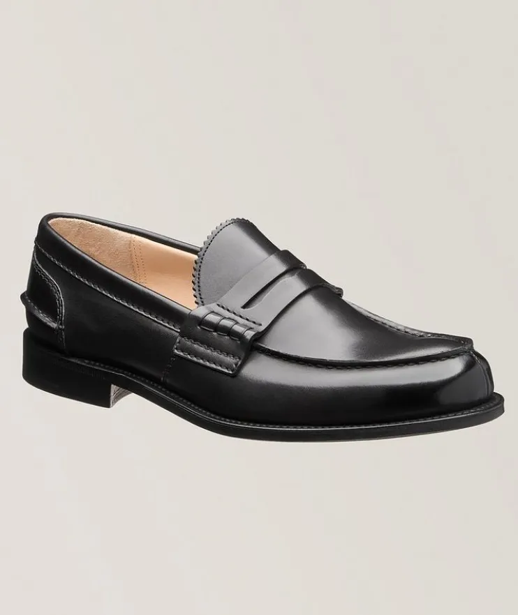 Pembrey Leather Penny Loafers