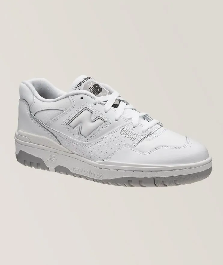 Perforated Leather 550 Sneakers