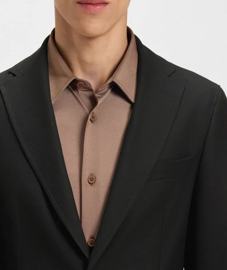 Performance Stretch-Wool Sport Jacket