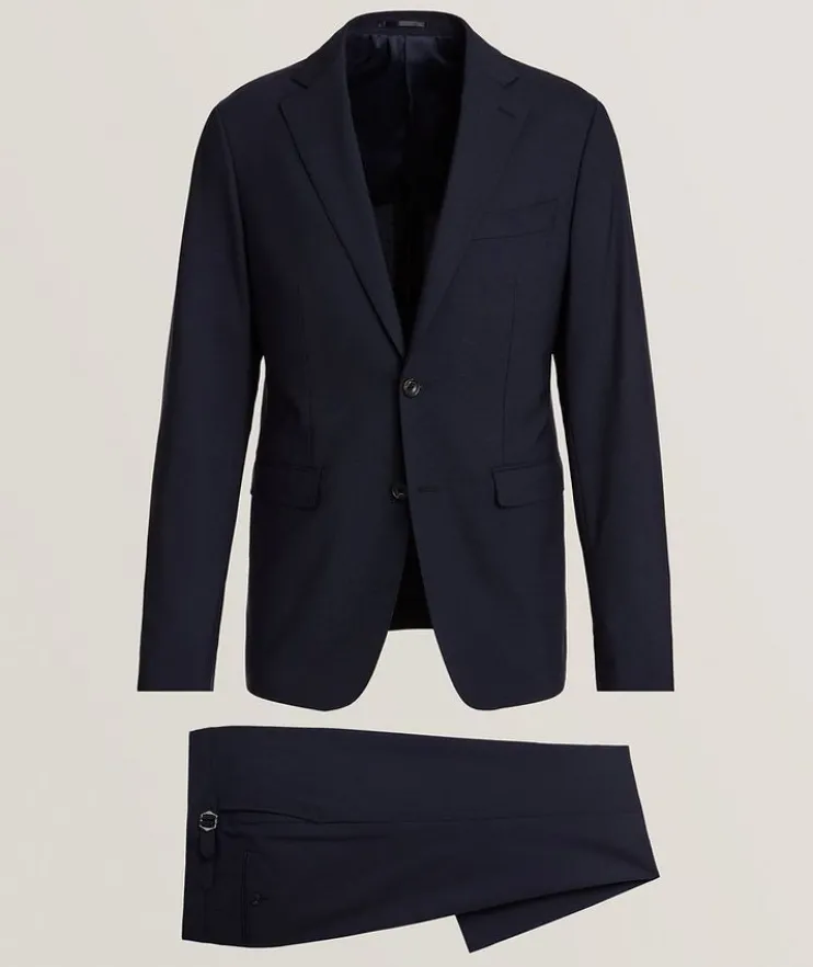 Performance Stretch-Virgin Wool Suit