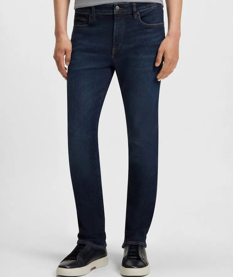 Performance-Stretch Slim-Fit Jeans